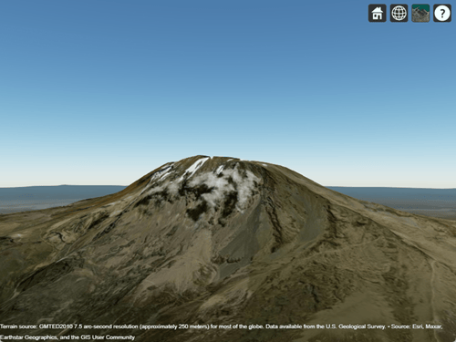 View of Mount Kilimanjaro