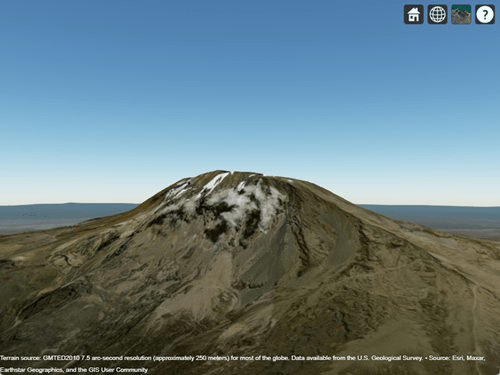 View of Mount Kilimanjaro
