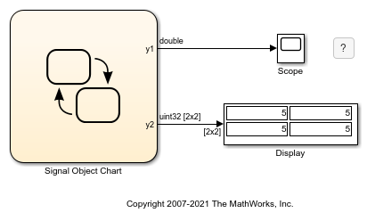 解析 Simulink 信号对象的数据属性