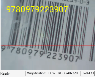 Barcode Recognition Using Live Video Acquisition