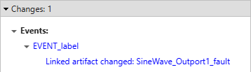 The Properties pane in the Safety Analysis Manager fault tree document shows one change.