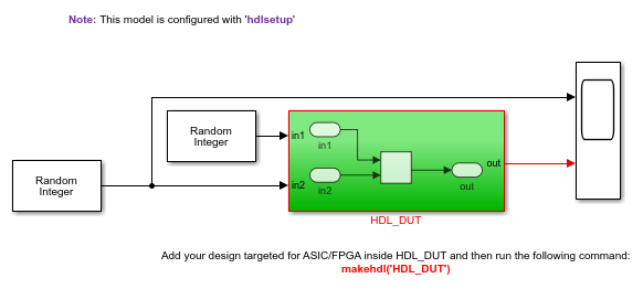 为 Simulink 模型生成 SystemVerilog 代码
