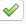 Validate button depicted as a green check mark