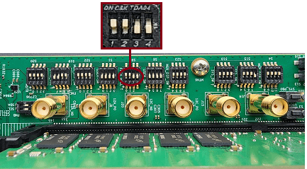 S9 switch positions after you configure the SDM on the Intel Agilex 7 SoC board