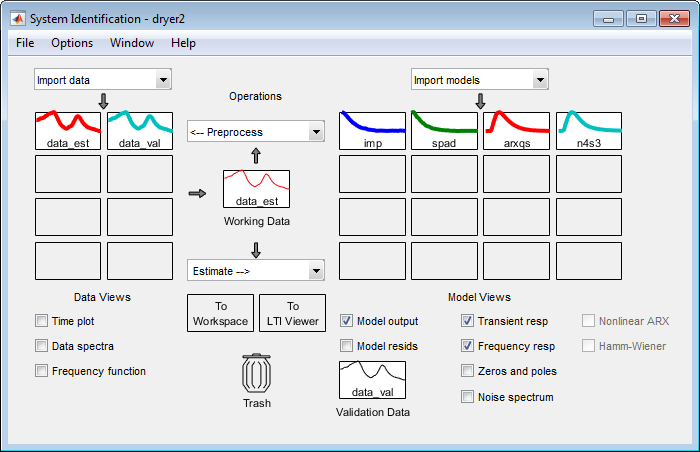 System Identification app