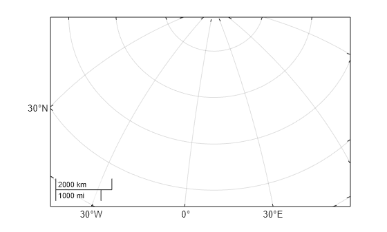 Figure contains an axes object with type mapaxes. The mapaxes object is empty.