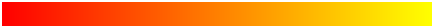 Color bar showing the colors of the autumn colormap. The colormap starts at bright orange and transitions to yellow.