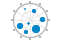 Bubble chart in polar coordinates