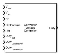 DCDC Voltage Controller block icon.