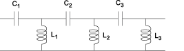 2-port LC highpass tee network