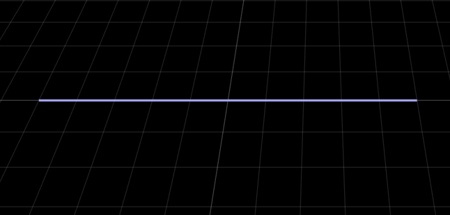 Roadrunner scene canvas with a reference lane