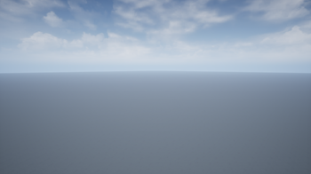 Open surface scene