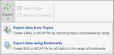 ROS Data Analyzer export icon