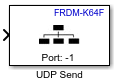 UDP Send block