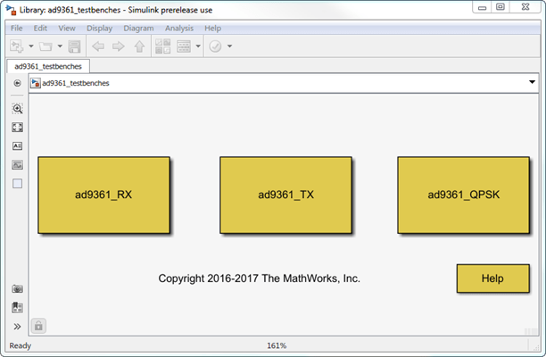 AD9361 testbench library.