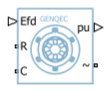 Synchronous Machine GENQEC block