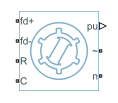 Synchronous Machine Model 2.1 block