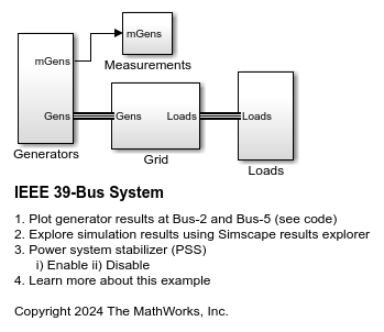 IEEE 39 母线系统