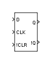 D Flip-Flop block