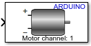 M1 M2 DC Motors block