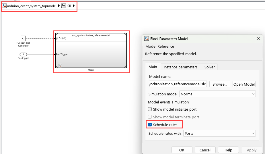 Reference Model Match Periodic Rates