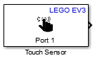 Touch Sensor block