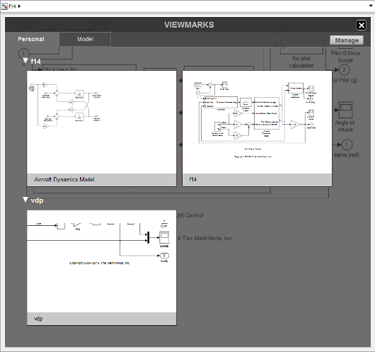 模型的书签部分 Matlab Simulink Mathworks 中国