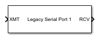 Legacy Serial Port block