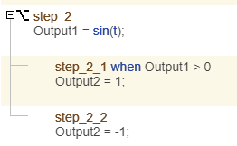 Test sequence step and child steps showing the parent and child steps