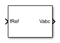 Induction Machine Scalar Control block