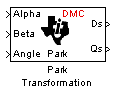 C2000 Park Transformation block