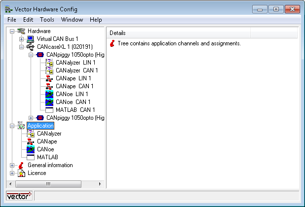 Vector configure