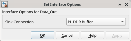 Data_Out interface options