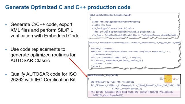 Learn how to design, simulate, and generate code for AUTOSAR Adaptive and Classic applications.