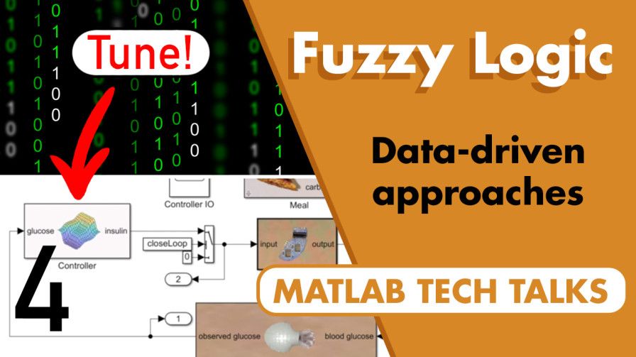 This video covers the basics of data-driven approaches to tuning fuzzy inference systems. Follow along with an example about tuning a fuzzy inference system using data that controls an artificial pancreas.