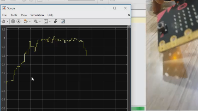 Learn how to use External mode and accelerometers with Simulink Coder Support Package for BBC micro:bit